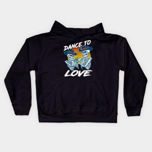 Dancing Skeletons Kids Hoodie